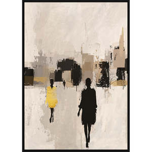 Canvas Art 9 Gold/Black