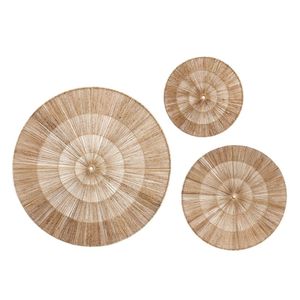 Decor: Arianna Round Wall Decor Natural - Small