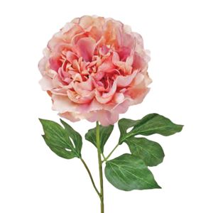Faux Plants, Foliages & Flowers: Blooming Peony: Vintage Pink