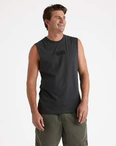 Mens Sale Singlets: Mens Ripple Stone Muscle Shirt
