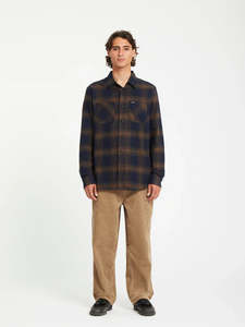 Mens Sale Shirts: Mens Netastone Flannel Long Sleeve Shirt