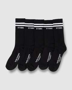 MENS MINIMAL THRILLS 5 PACK SOCKS
