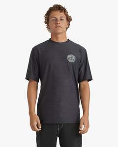 Mens Rotor Shoreline Short Sleeve Rash Vest