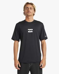 Mens All Day Wave Short Sleeve Rash Vest