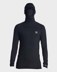 Mens Strike Mission Hooded Long Sleeve Rash Vest