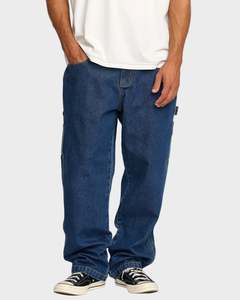 Mens Sale Jeans: Mens Bad Dog Elastic Waist Pants