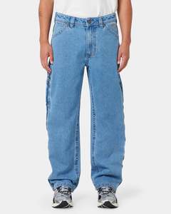 Mens Sale Jeans: Mens A Brand x Rip Curl A5 Baggy Larry Tapered Jeans