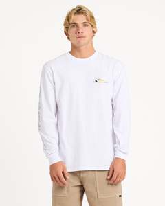 Mens Long Sleeve T Shirts: Mens Wrap Drive Long Sleeve T-Shirt