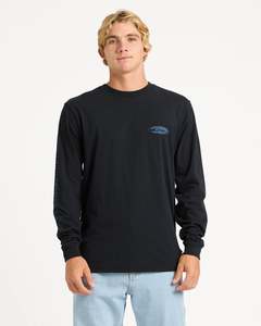Mens Long Sleeve T Shirts: Mens Chrome Long Sleeve T-Shirt