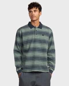 Mens Ksl Polo Long Sleeve Shirt