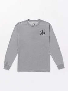Mens Long Sleeve T Shirts: Mens Mini Circle Long Sleeve T-Shirt