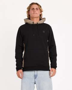 Mens Single Stone Zip Up Hoodie