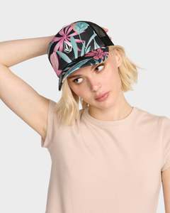 Womens Trucker Hats: Womens Into Paradise Trucker Cap