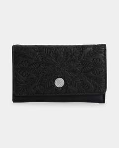 Womens Crazy Diamond Leather Wallet