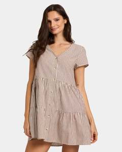 Womens Summer Dresses: Womens Braith Stripe Dress