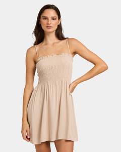 Womens Summer Dresses: Womens Justice Shirred Dress