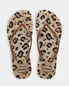 Womens Thongs: Womens Slim Animals Thongs