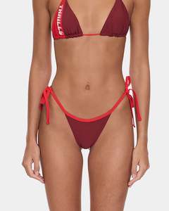 Womens Flash back String Bikini Bottom