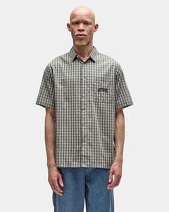 Mens Sale Tops: Mens Vivian Check Short Sleeve Shirt