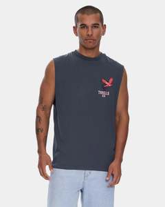 Mens Sale Singlets: Mens Wonder World Muscle