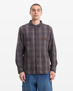Mens Sale Shirts: Mens Stonevise Plaid Long Sleeve Shirt