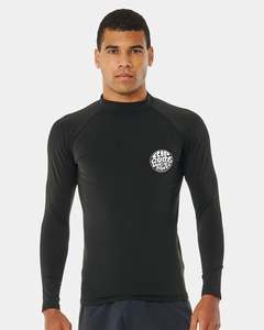 Mens Sale Rashvests: Mens Icons UPF 50+ Brushed Long Sleeve Rash Vest