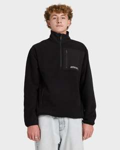 Mens Sale Hoodies Jumpers: Mens Go Mock Neck Fleece Jumper