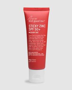 Mens New Arrivals: Sticky Zinc Medium 50g Sunscreen