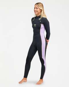 Roxy: Womens 3/2mm Rise Natural Full Zip Wetsuit