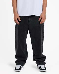 Mens Quiksilver Baggy Denim Pants