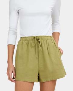 In Stock: Womens Roam Elastic Waist Shorts