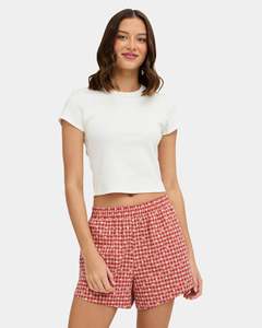 In Stock: Womens Bandit Crop T-Shirt