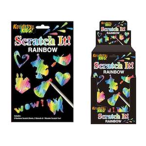 Scratch It! Rainbow Scratch Art
