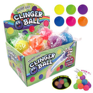 All Toys: 60mm Glow In The Dark Wall Clinger Balls