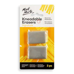 Arts Crafts: 2pcs Kneadable Art Erasers by Mont Marte