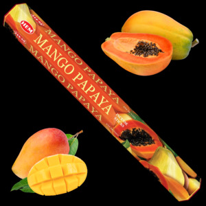 Incense: 20x Mango & Papaya Incense Sticks