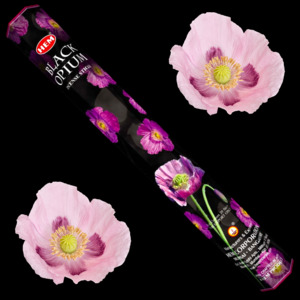 Incense: 20x Black Opium Incense Sticks