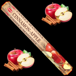 Incense: 20x Cinnamon & Apple Incense Sticks