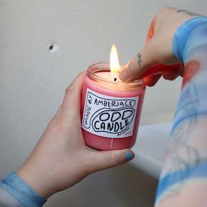 Odd Candle - Liquorice & Marshmallow