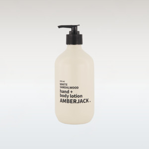 The Bigger List: White Sandalwood - Hand and Body Lotion