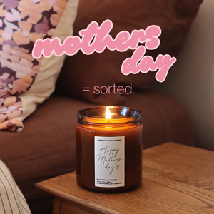 Less Perfume Sample: Mother's Day - Soy Candle