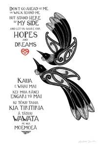 Our Hopes and Dreams - Black & White
