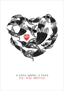 Remembrance And Comfort: E Rere Wairua - Fly Free Spirit Fly