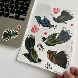 Greeting Cards And Postcards: Sticker Sheets