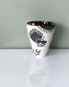 Ceramics: Blessing Bowl - Piwakawaka Aroha