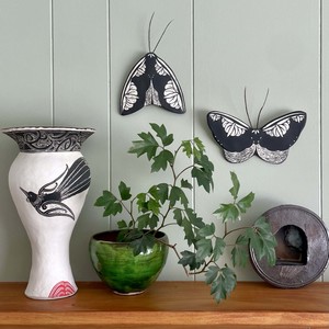 Ceramics: Handmade Ceramic Moths