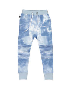 Boys Pants: Radciool Dude Captain Pant in Tie Dye Blue