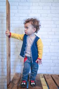 Arthur Ave Grey Boy's Pocket Legging - Size 3