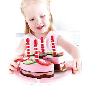 Toys: Hape - Double Flavored Birthday Cake