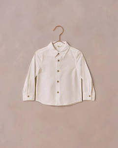 Boy Shirts: Noralee - Harrison Button Down Ivory